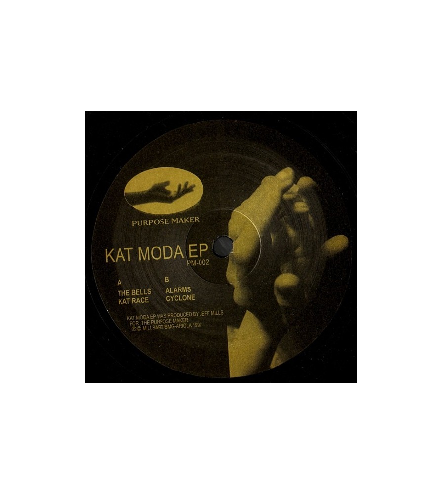 Jeff Mills – Kat Moda EP (2 MANO,CLASICO TECHNO.TEMAZO¡¡)