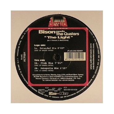 The Bison Meets Quakers  – The Light(2 MANO,TEMAZO JUMPER¡¡)