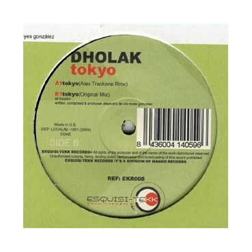 Dholak – Tokyo (2 MANO,TECHNAZO¡¡)