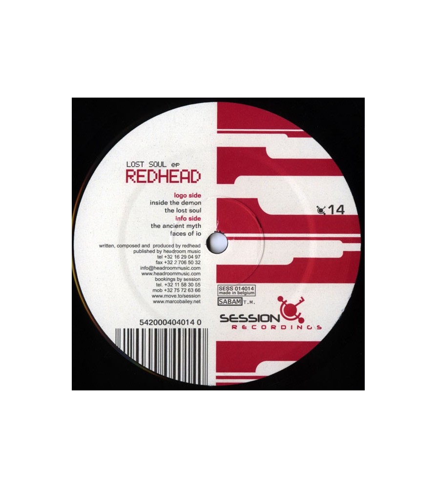 Redhead – Lost Soul EP (TECHNAZO¡¡¡)
