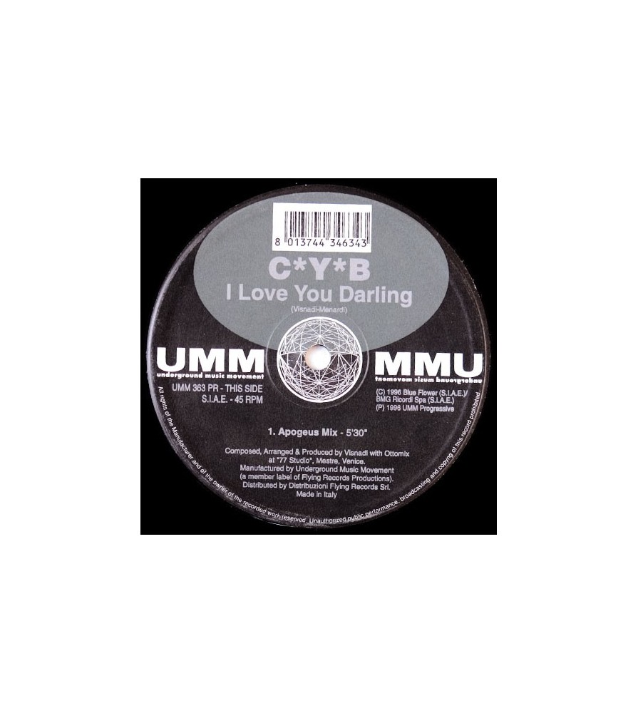 CYB – I Love You Darling (2 MANO,REMEMBER 90'S)