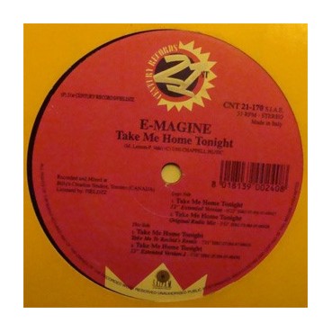 E-Magine – Take Me Home Tonight (2 MAN,ITALO MUYYY BUSCADO,SE SALE¡¡)