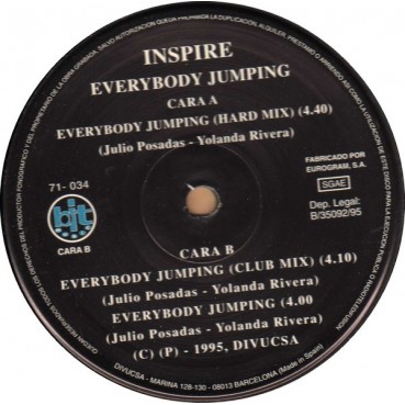 Inspire – Everybody Jumping (2 MANO,PRODUCCION JULIO POSADAS DEL 95¡)