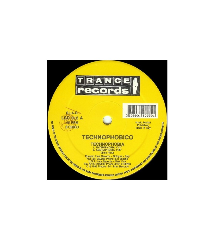 Technophobico – Technophobia (2 MANO,TMAZO DEL 93¡¡)