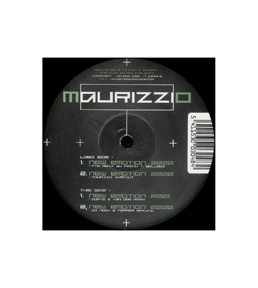 Maurizzio – New Emotion 2000 (2 MANO,CORTE B2 TEMAZO JUMPER¡¡)