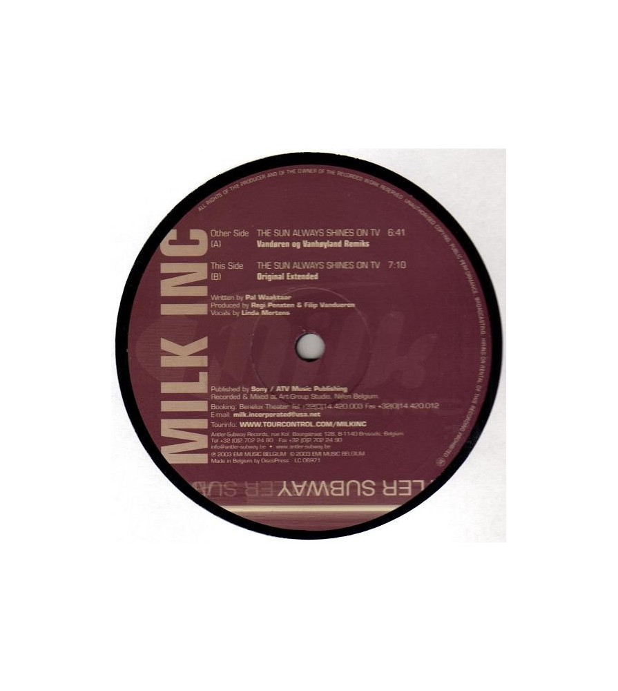 Milk Inc. – The Sun Always Shines On TV (2 MANO,TEMAZO¡¡)