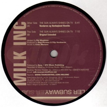 Milk Inc. – The Sun Always Shines On TV (2 MANO,TEMAZO¡¡)