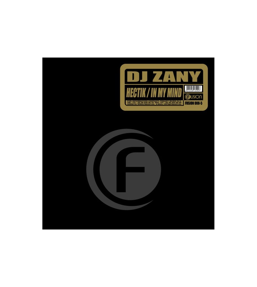DJ Zany – Hectik / In My Mind (2 Mano,HARDSTYLE¡¡)