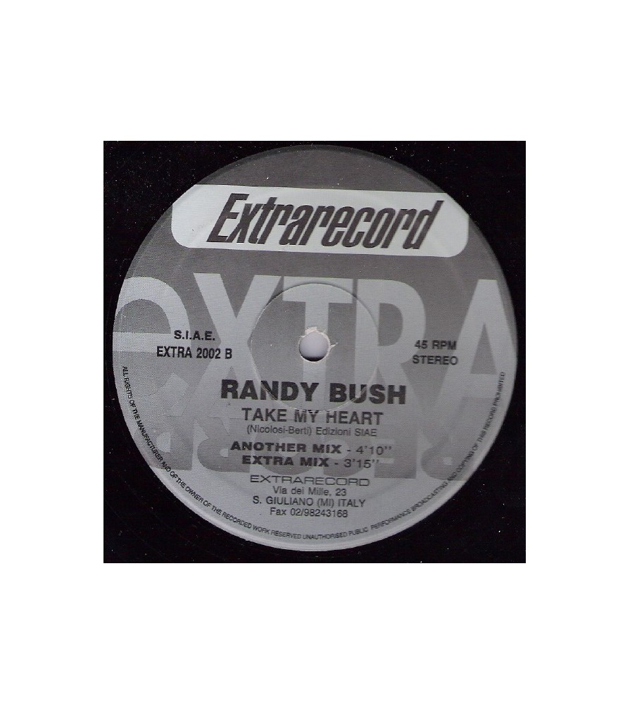 Randy Bush – Take My Heart (2 MANO,CANTADITO DEL 94¡)