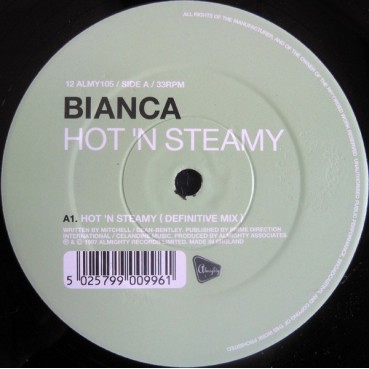 Bianca  – Hot 'n Steamy (2 MANO,ALMIGHTY RECORDS¡¡)