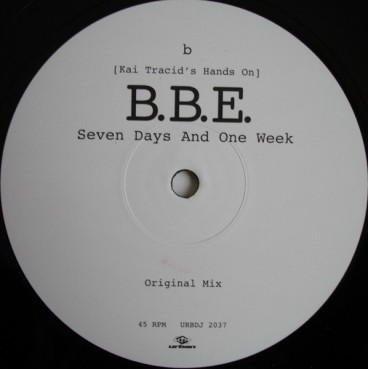 Kai Tracid's  Hands On B.B.E. – Seven Days And One Week (2 MANO,COPIA IMPORT¡¡)
