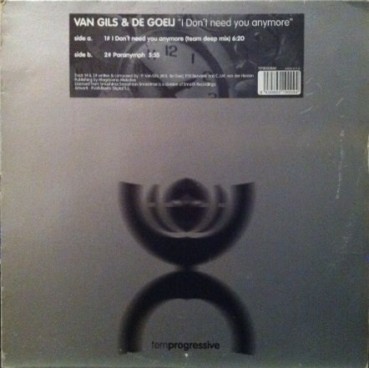 Van Gils  & Benno De Goeij – I Don't Need You Anymore (2 MANO,TEMPO MUSIC¡¡)