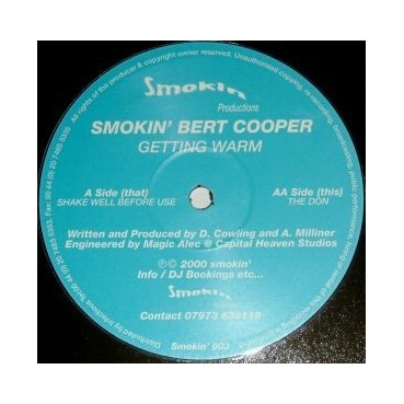 Smokin' Bert Cooper – Shake Well Before Use / The Don(BASUCOS HARDHOUSE¡¡)