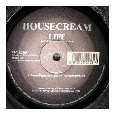 Housecream - Life(2 MANO,COPIA IMPORT¡¡)