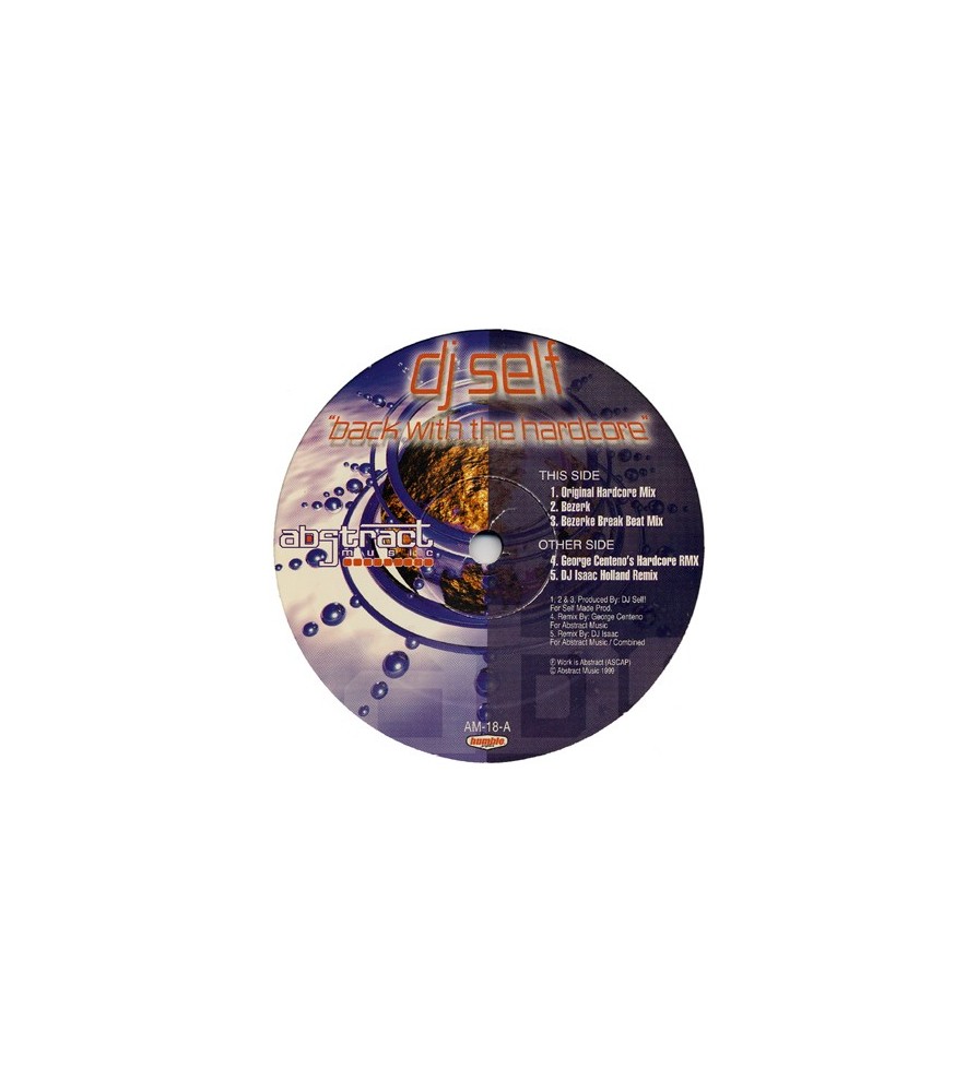 DJ Self - Back With The Hardcore (Copia Import¡¡)
