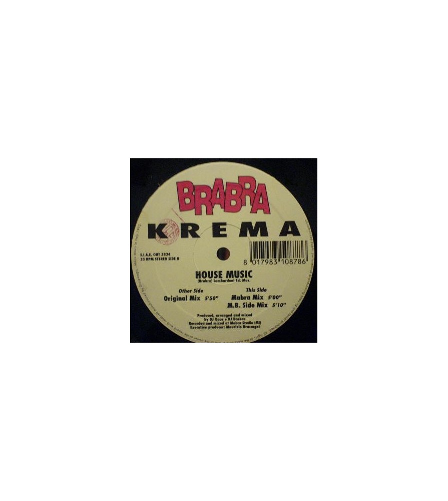 Krema – House Music (2 MANO,TEMAZO REMEMBER ITALIANO¡¡ COPIA IMPORT))