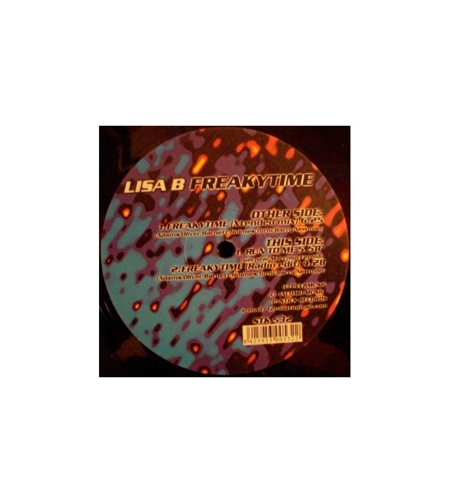 Lisa B – Freakytime(2 MANO,INCLUYE EL TEMAZO LISA B-RUN TO ME¡¡)