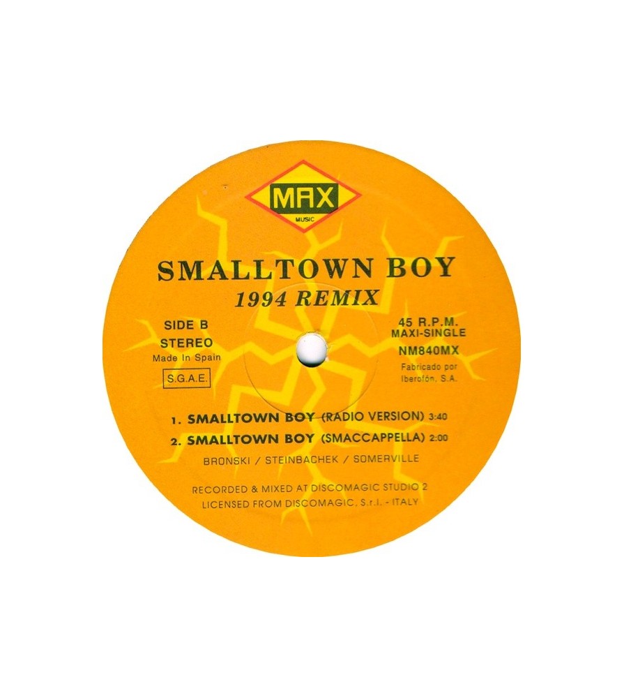 Smalltown Boy – Smalltown Boy (1994 Remix) (2 MANO,TEMAZO¡¡¡)