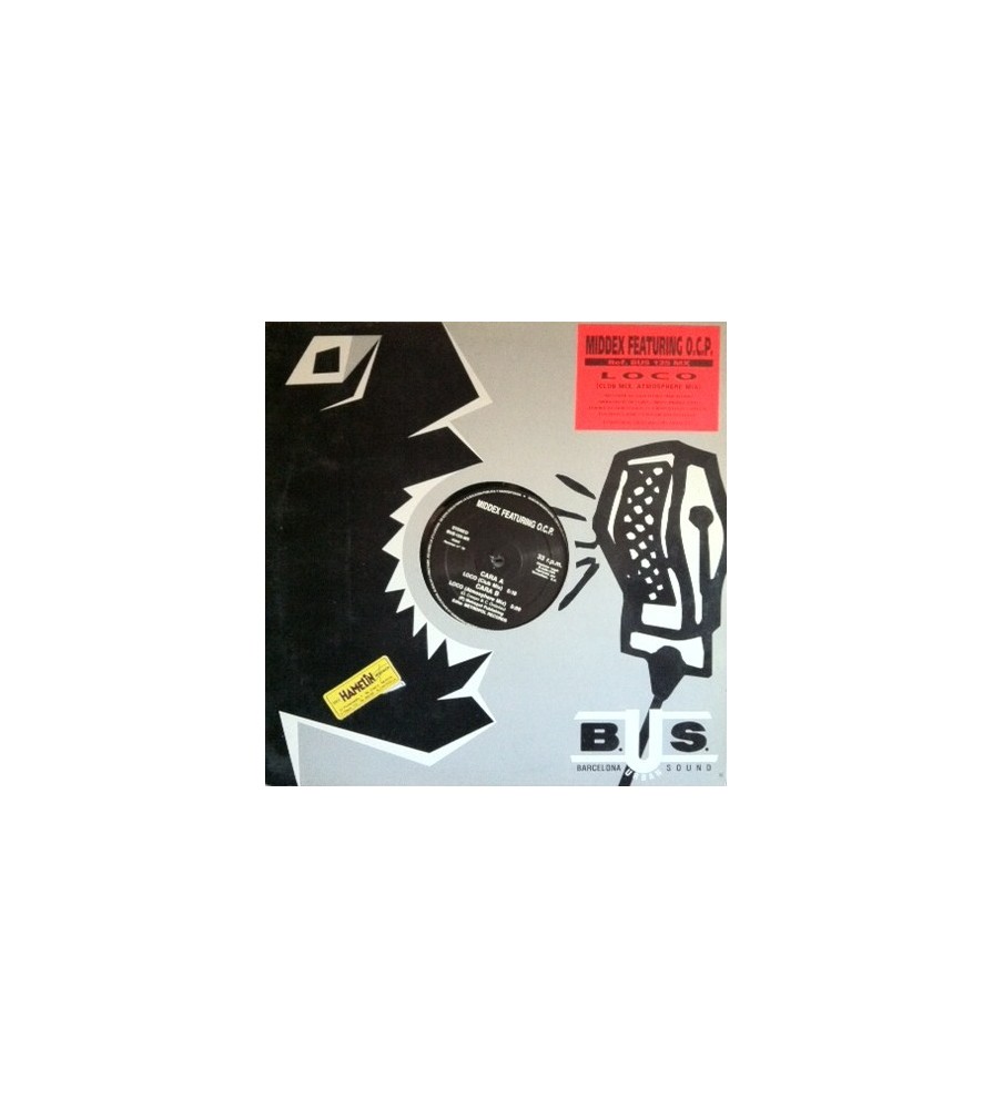 Middex Featuring O.C.P. – Loco(2 MANO,BASE REMEMBER POCO ESCUCHADA,MUY BUENA¡¡)