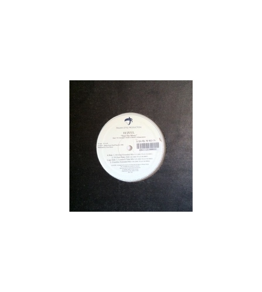 DJ Zuul – Feel The Music (2 MANO,BOMBAZO SELLO ITALIAN STYLE¡¡)