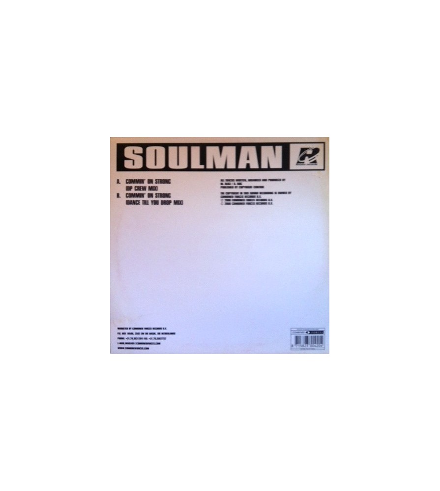 Soulman – Commin' Up Strong Mixes (2 MANO,BASUCO ROCKOLA LIMITE¡¡¡)