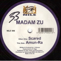 Madam Zu – Scared / Amun-Ra (BASE HARDHOUSE CAÑERA,NUEVO)