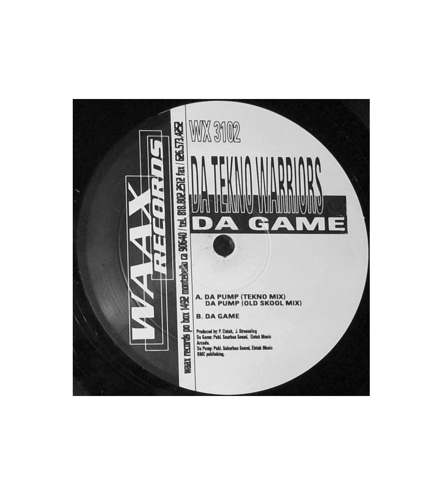 Da Tekno Warriors - Da Game(Edición Americana¡¡)