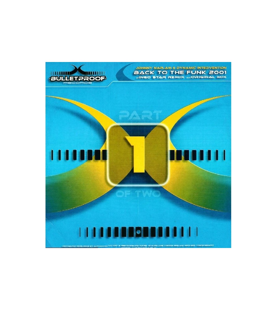 Johnny Napalm  & Dynamic Intervention – Back To The Funk 2001 (COPIA IMPORT NUEVA,BASUCO¡¡)