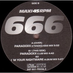 666 – Paradoxx (2 MANO,IMPECABLE¡¡)