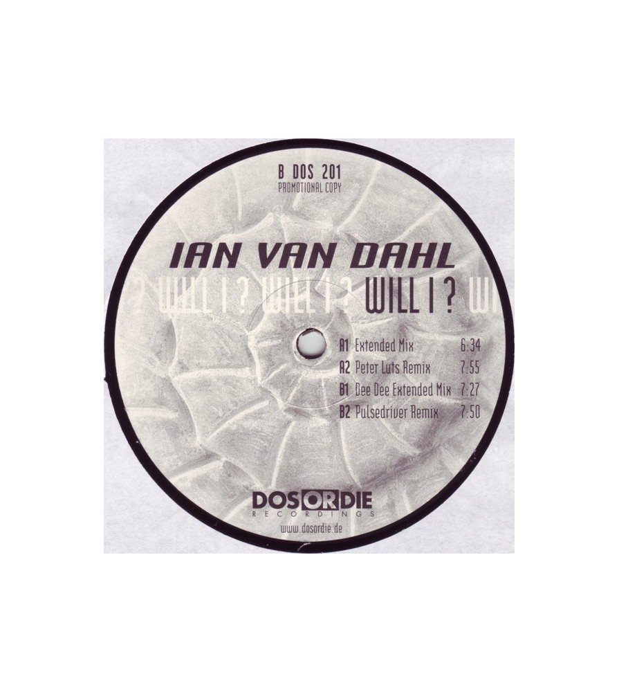 Ian Van Dahl – Will I (EDICIÓN ALEMANA COMO NUEVA¡¡)