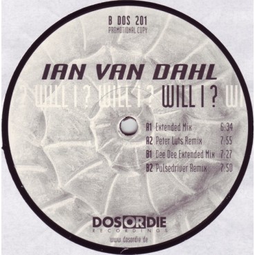 Ian Van Dahl – Will I (EDICIÓN ALEMANA COMO NUEVA¡¡)