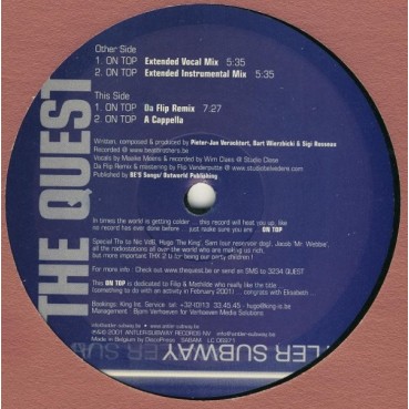 The Quest – On Top (COPIA IMPORT NUEVECITA¡¡)