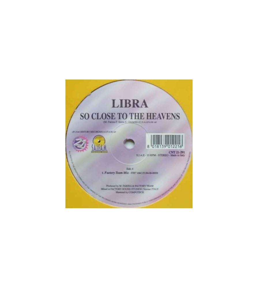 Libra  – So Close To The Heavens (COPIA IMPORT NUEVECITA¡¡)
