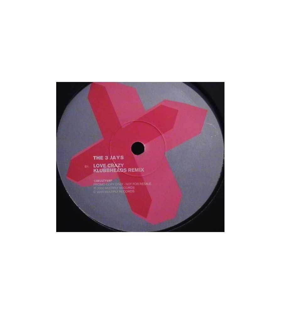 The 3 Jays  - Love Crazy (2 MANO,EDICIÓN HOLANDESA A 1 CARA,MUYY BUSCADO¡¡