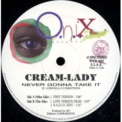 Cream-Lady – Never Gonna Take It (2 MANO,CANTADOTE ITALO¡¡)