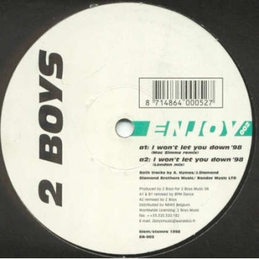 2 Boys – I Won't Let You Down 98 (2 MANO,CORTE B2 MUY BUENO¡¡) 2 Boys – I Won't Let You Down 98 (2 MANO,CORTE B2 MUY BUENO¡¡)