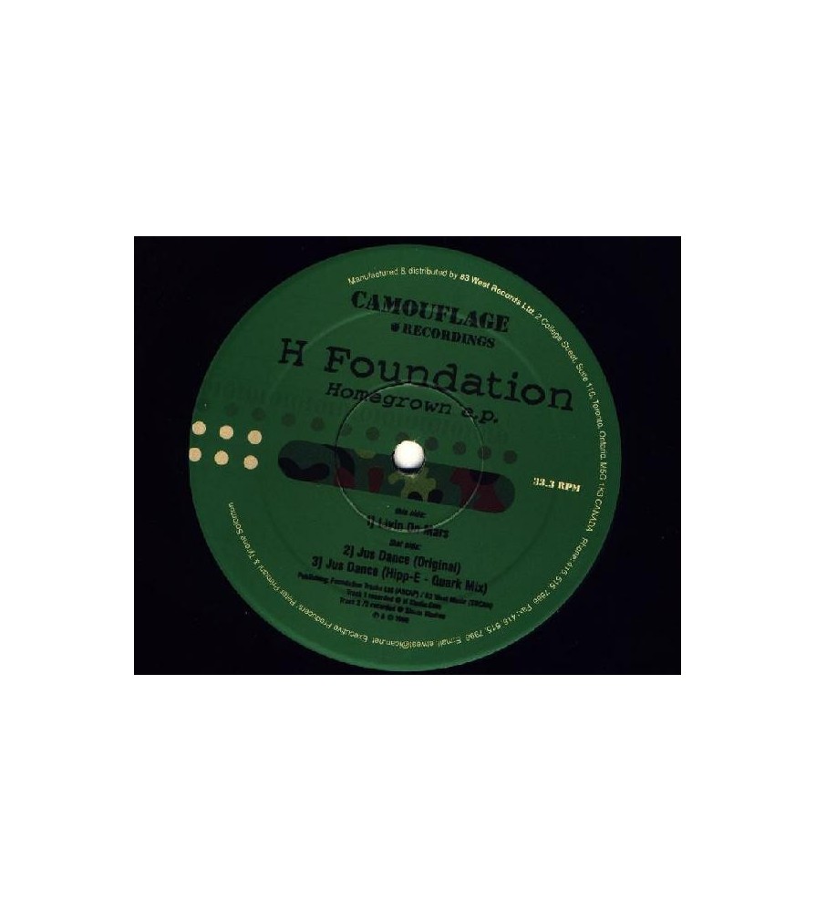 H-Foundation – Homegrown EP (2MANO,TECH-HOUSE¡¡)