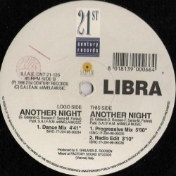 Libra  – Another Night (2 MANO,DISCO ORIGINAL ITALIANO¡¡ BUSCADISIMO¡¡)