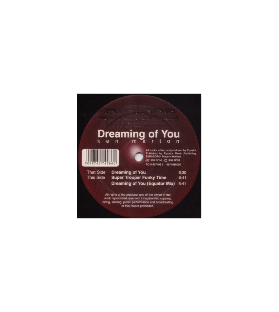 Ken Marton – Dreaming Of You (2 MANO,MELODIA DEL 99¡)