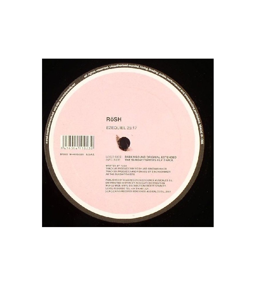 Rosh – Ezequiel 25 17 (2 MANO,BASUCO TECH-HOUSE¡¡)
