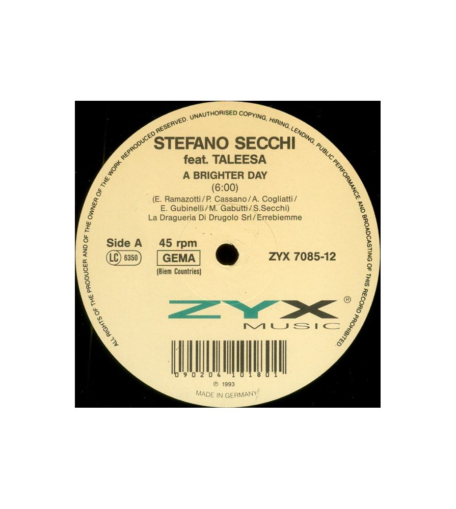 Stefano Secchi feat. Taleesa – A Brighter Day (2 MANO,TEMAZO¡¡)