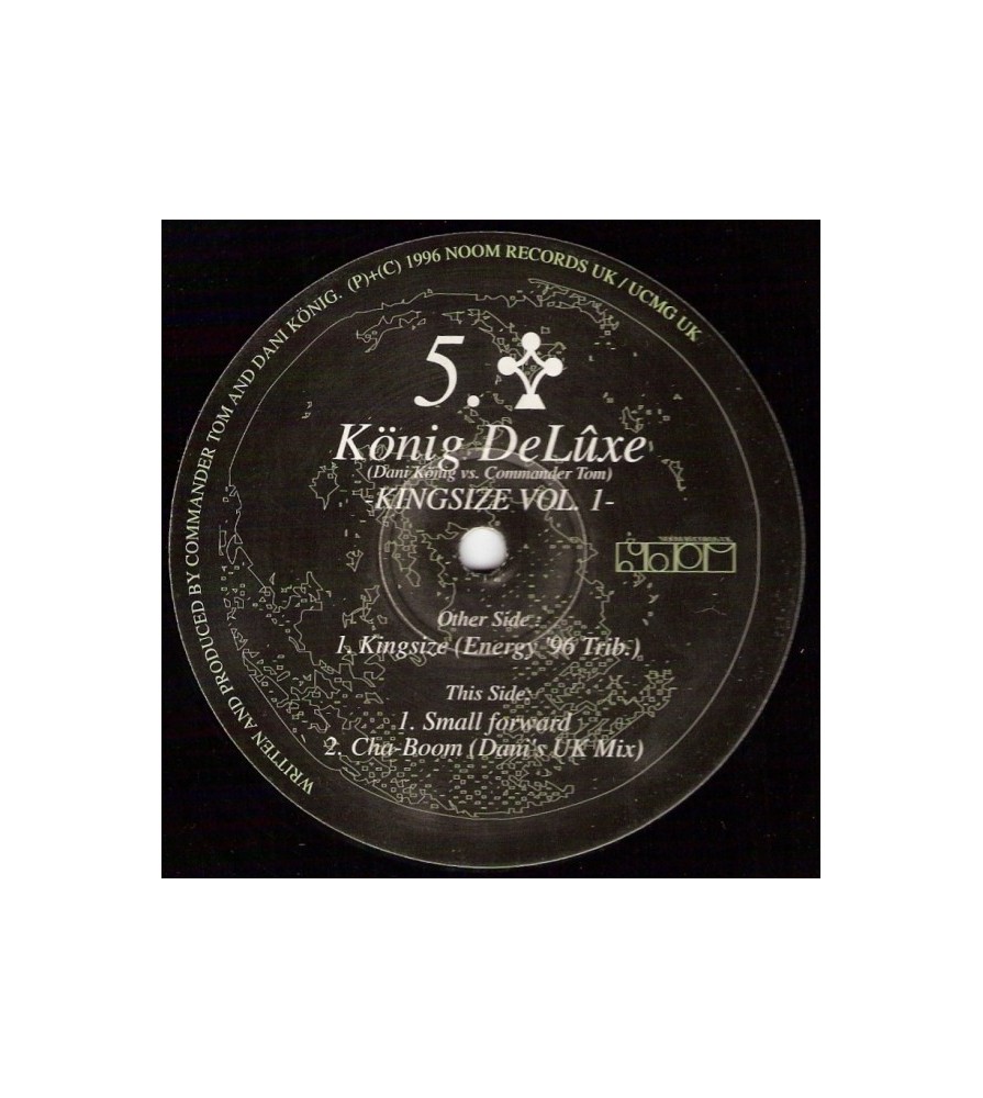 Konig Deluxe – Kingsize Vol. 1 (2 MANO,HARDTRANCE AÑO 95)