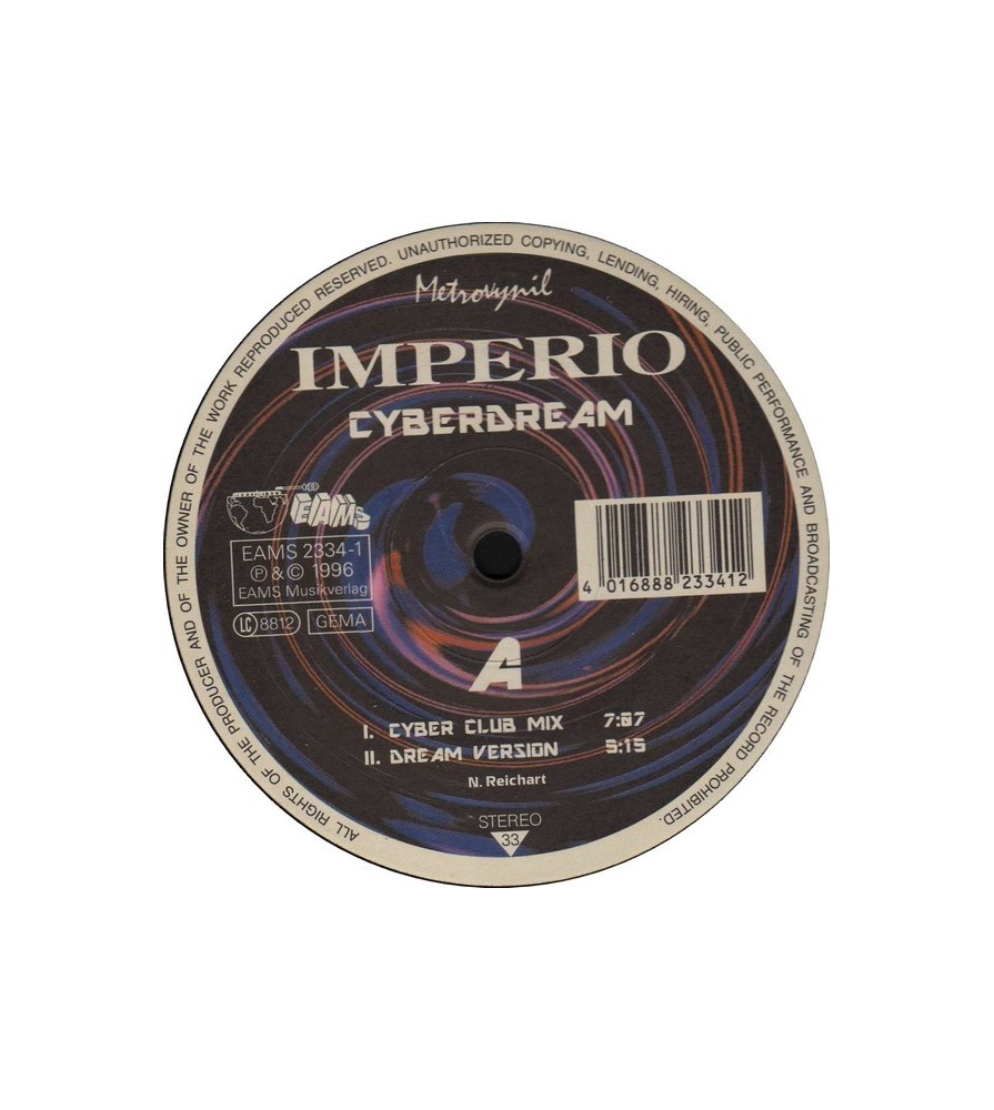 Imperio – Cyberdream (COPIA IMPORT NUEVA¡¡)