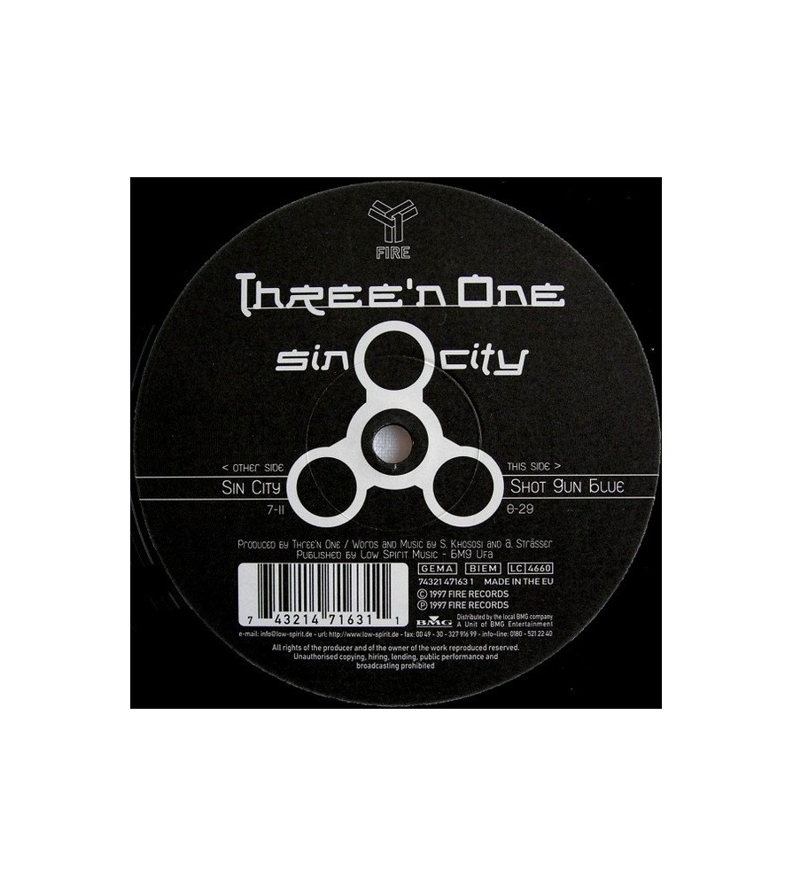 Three'n One – Sin City (2 MAN,MELODIA DEL 97¡¡)