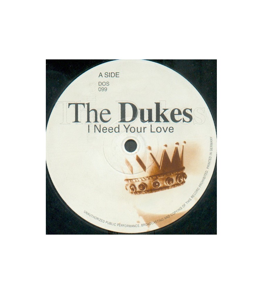 The Dukes – I Need Your Love (2 MANO,CORTE B2 BUENISIMO¡¡)