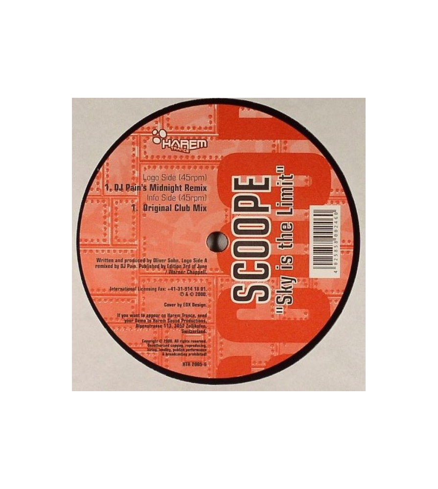 Scoope – Sky Is The Limit (2 MANO,TEMAZO DEL 2000)