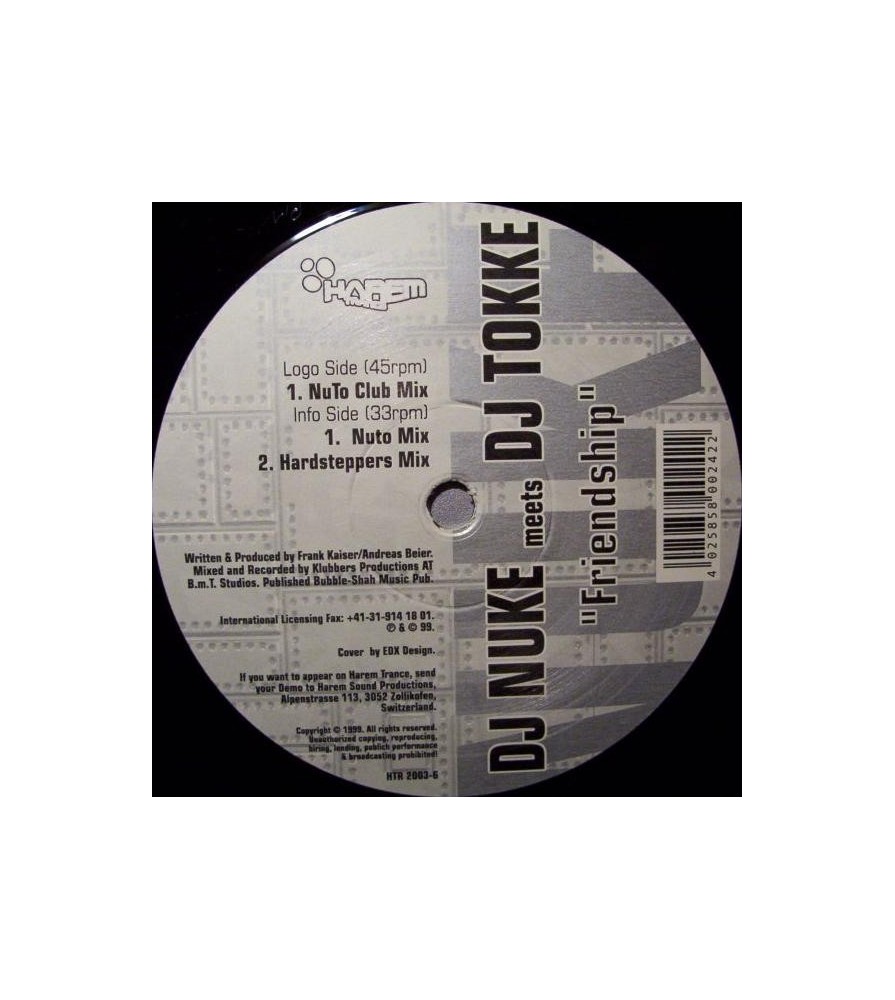 DJ Nuke Meets DJ Tokke – Friendship (2 MANO,MELODIA MUY BUSCADA¡)