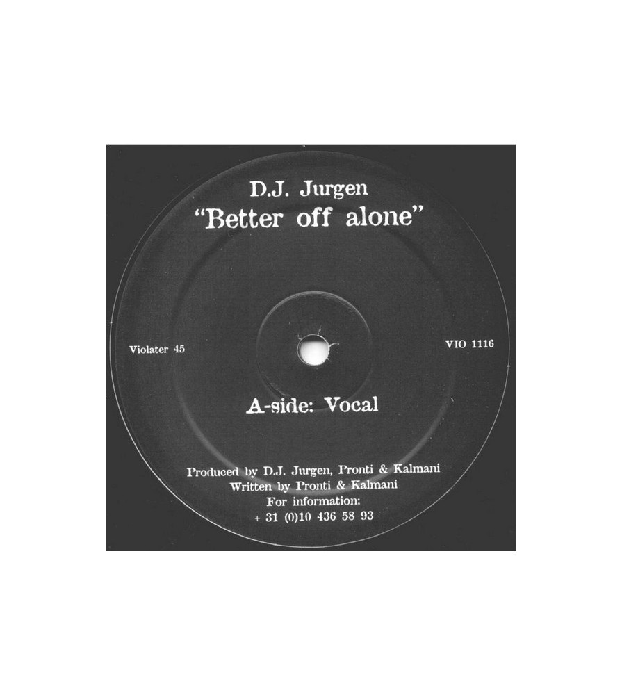 DJ Jurgen – Better Off Alone (2 MANO,TEMAZO¡¡)
