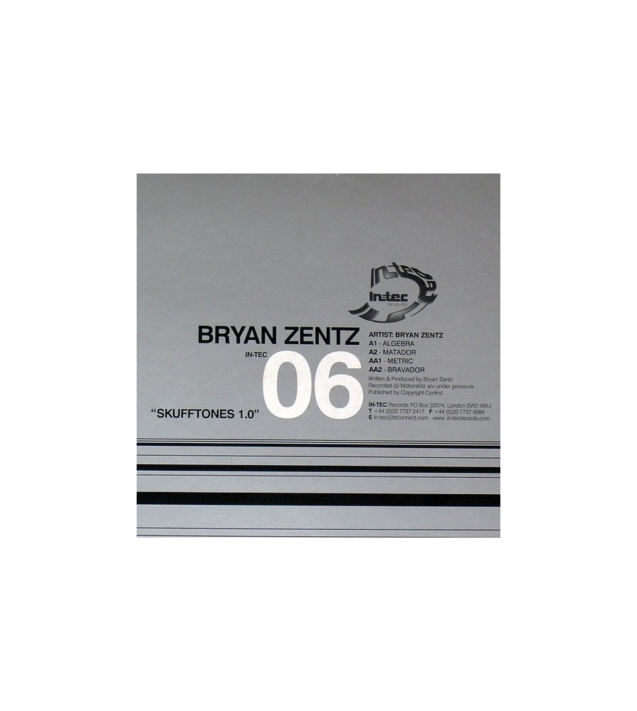 Bryan Zentz – Skufftones 1.0 (2 MANO,TECHNO¡)