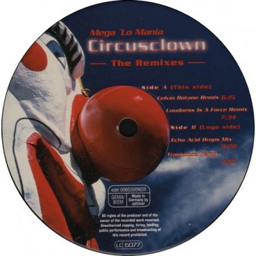 Mega 'Lo Mania – Circusclown (The Remixes) (2 MANO,MELODIA DEL 97¡)